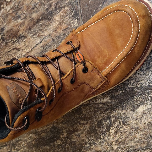 BRUNT MENS LEATHER WORK BOOTS - Picture 7 of 10